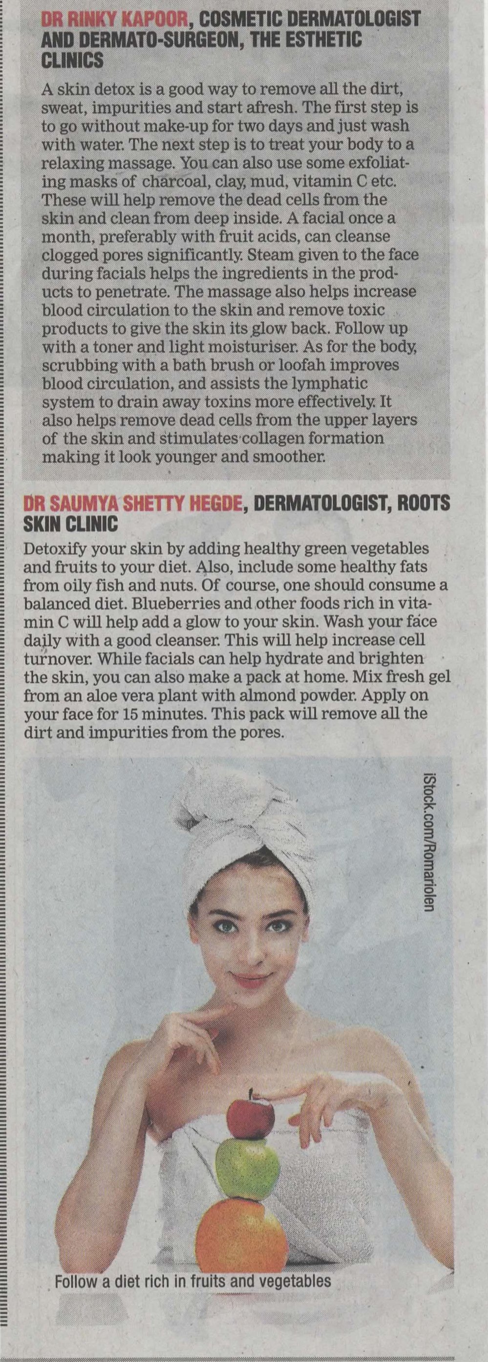 Detox your skin - DNA